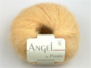 Angel by Permin silke mohair - solsikkegul